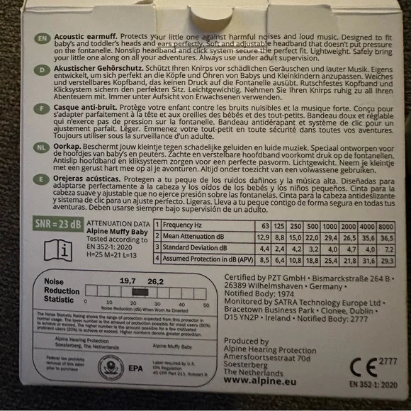 Alpine Muffy Baby Ear Protection - Picture 8 of 13